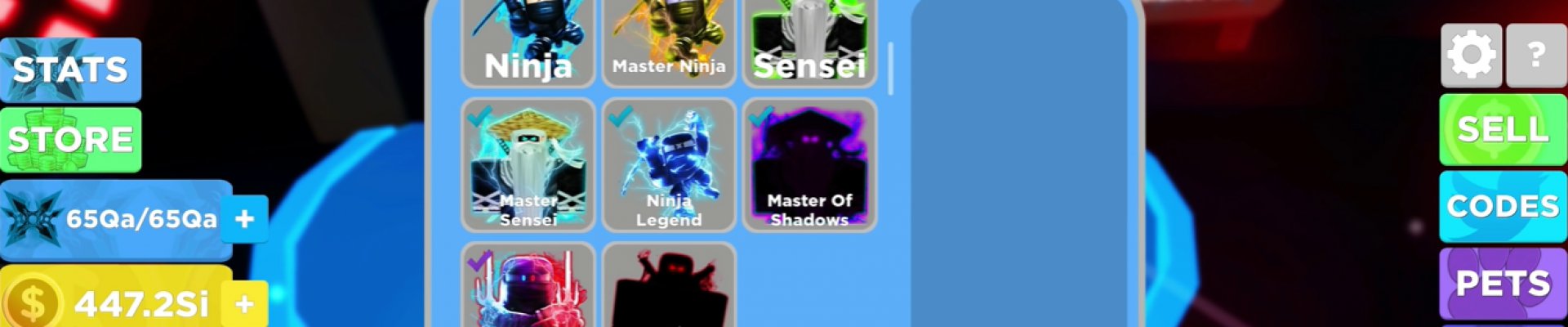 All Roblox Ninja Legends Codes List (January 2021)