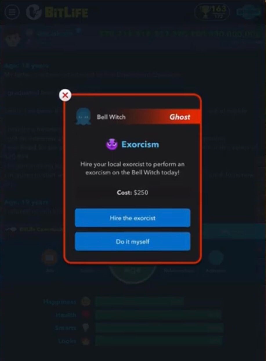 How to Exorcise Ghosts in Haunted Houses in Bitlife KiwiPoints