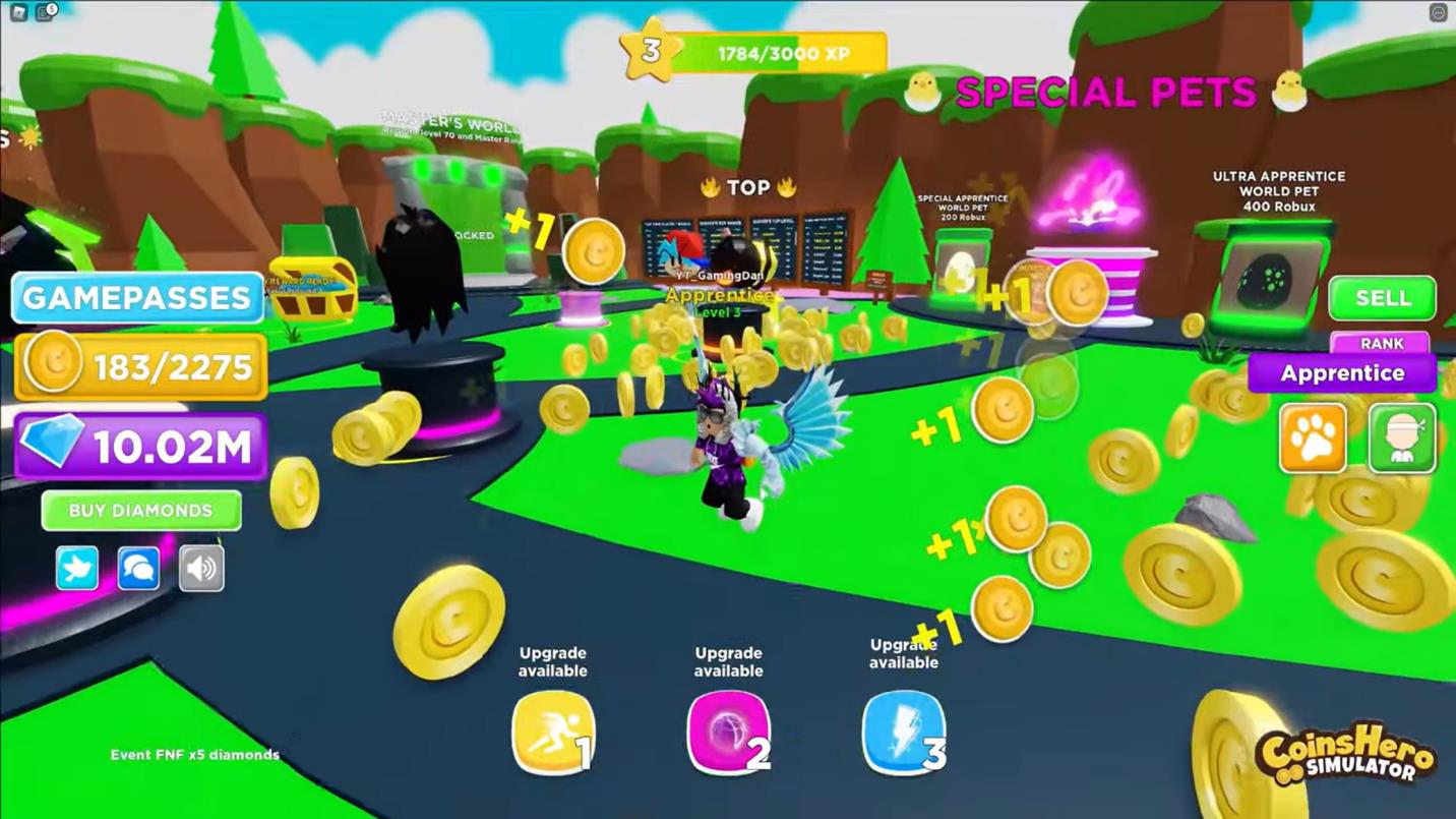 Roblox Coins Hero Simulator Codes (July 2024) KiwiPoints