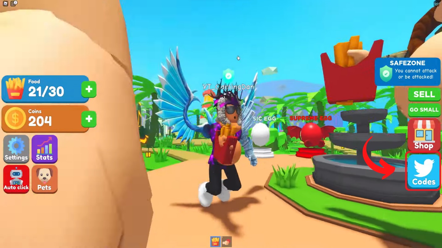 Roblox Eating Simulator Codes (August 2024) KiwiPoints