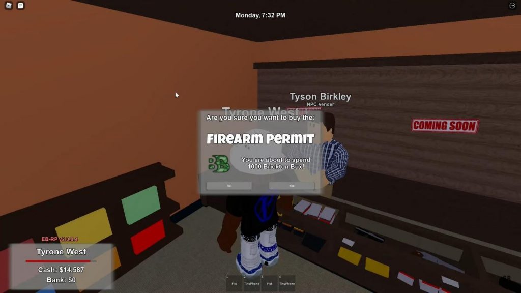 How To Get A Gun In Roblox East Brickton Game? KiwiPoints