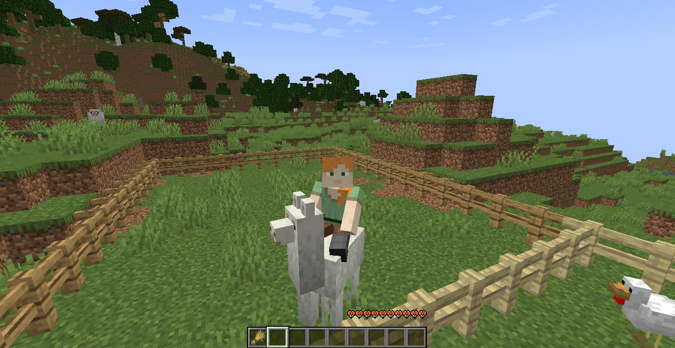 How to Tame & Ride a Llama in Minecraft KiwiPoints