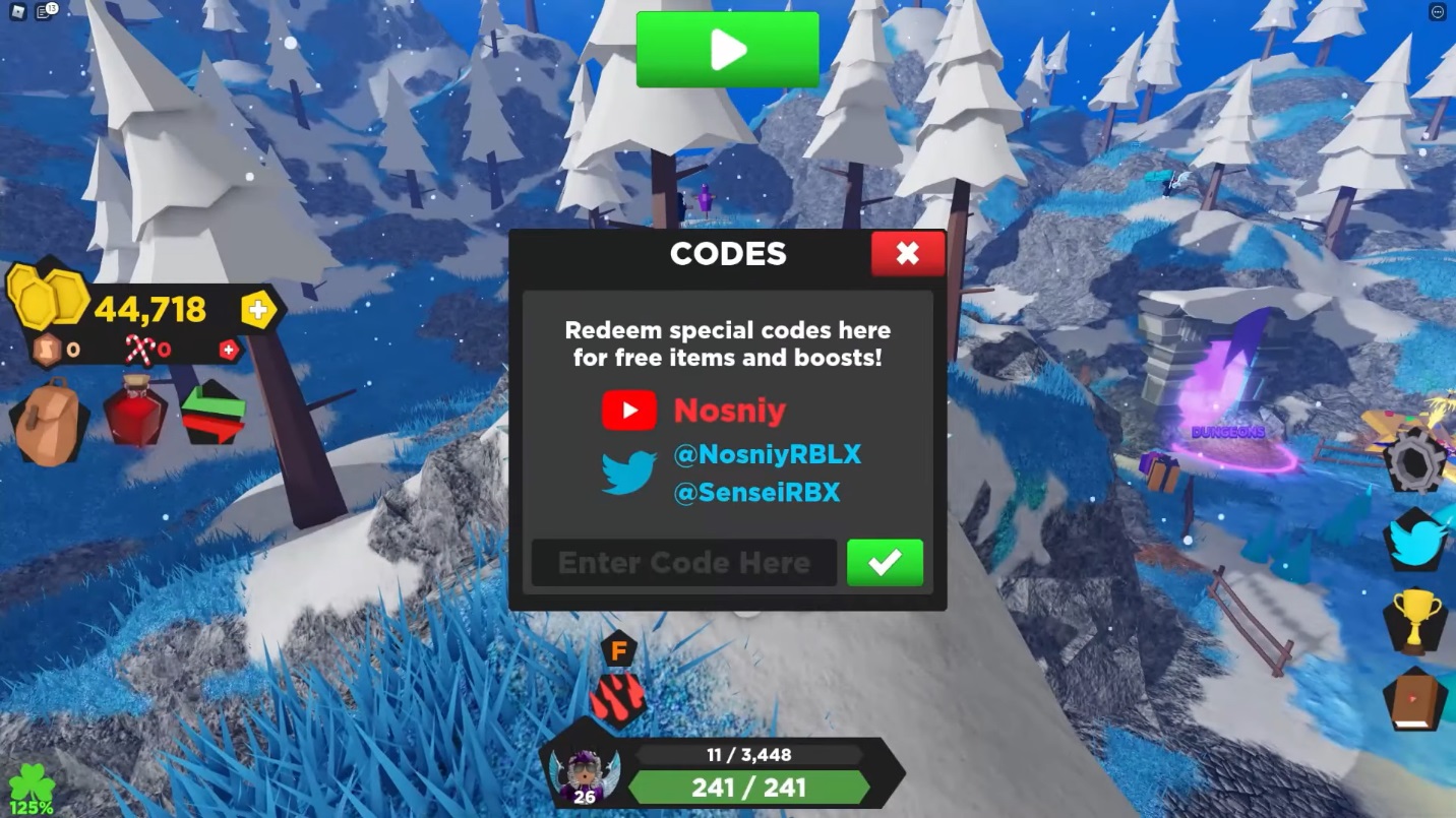 Roblox Treasure Quest Codes (January 2024) KiwiPoints