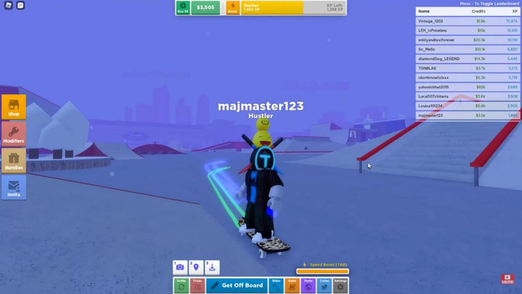 Roblox Skate Park Codes (December 2023) KiwiPoints