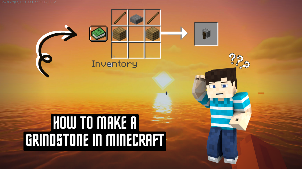 How to make a Grindstone in Minecraft KiwiPoints