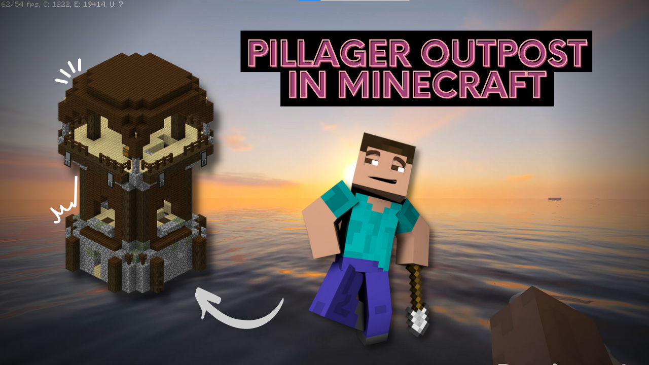 Pillager Outpost in Minecraft KiwiPoints