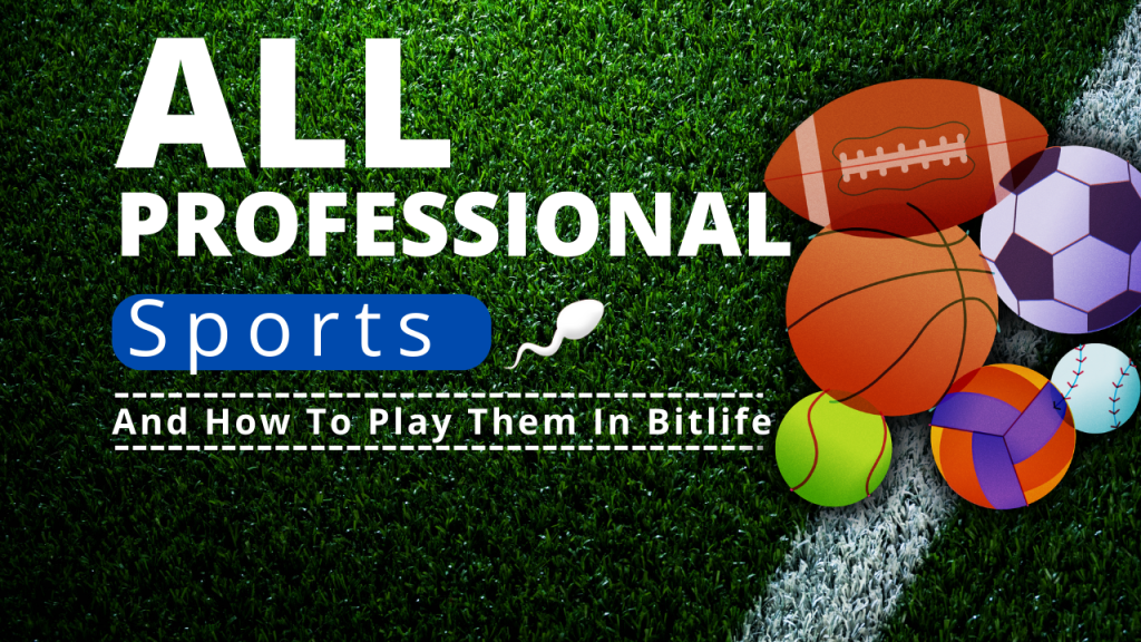 All Professional Sports And How To Play Them In Bitlife KiwiPoints